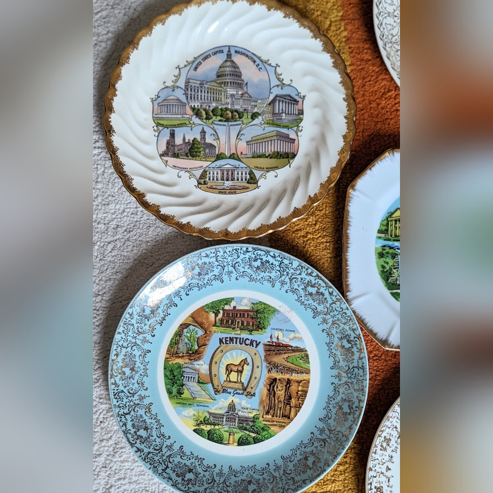 Vintage State Plates- PRICED INDIVIDUALLY - Picture 4 of 6